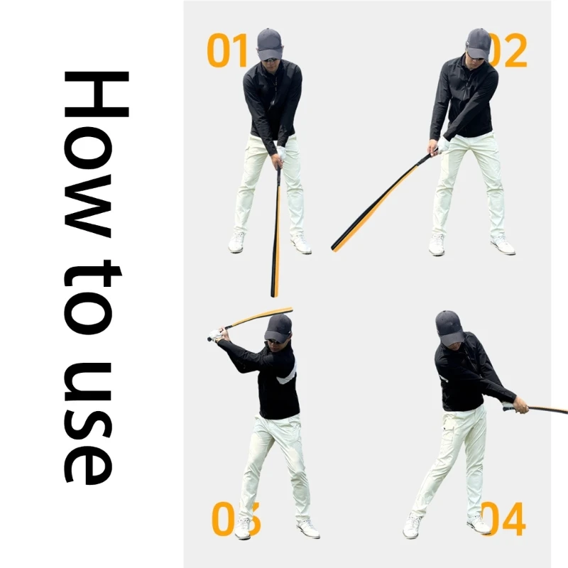 تصميم السوط المرن لمدرب الجولف المتأرجح يعزز الاستقرار الأساسي والدوران لمحركات أطول وتحسين الأداء #5