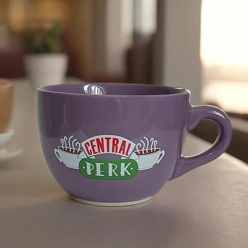 New Friends Tv Show Central Perk Big Mug 600ml Coffee Tea Ceramic Cup Friends Central Perk Cappuccino Mug Best Gifts For Friends