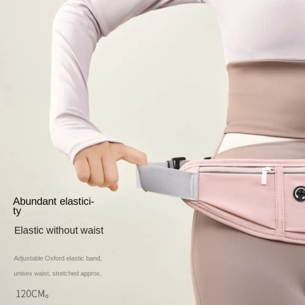 

Three-section Running Waist Bags Breathable Waterproof Marathon Running Bag Belt Bag Lightweight Sports Phone Bag Men Women