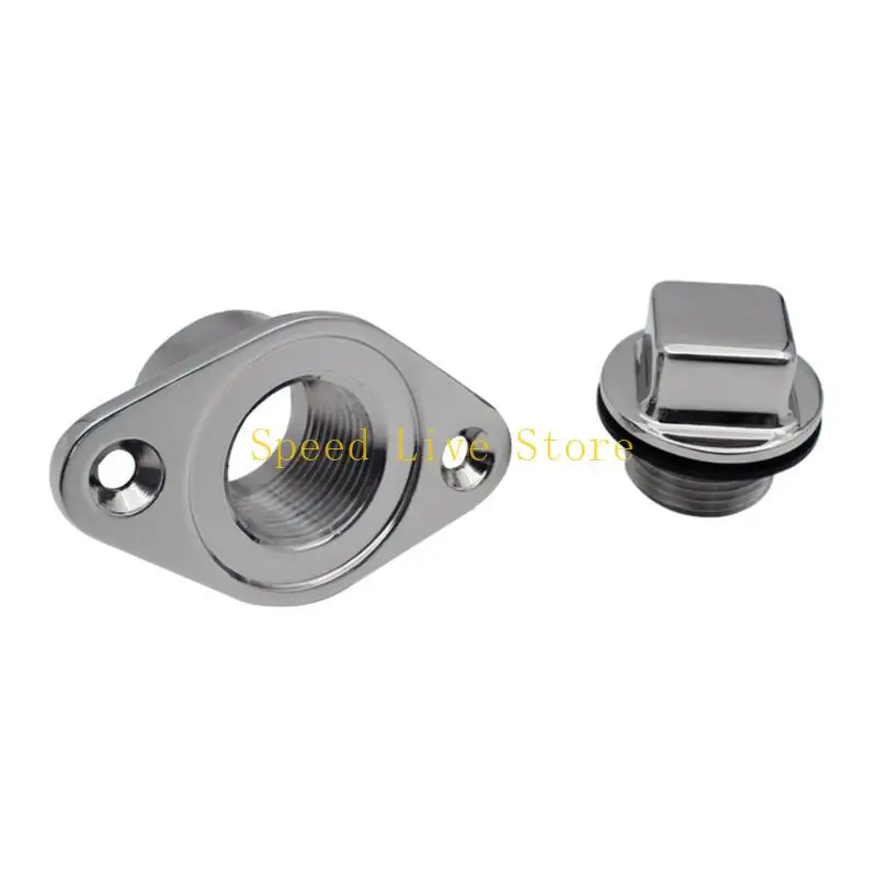 

547C Marine Boat Drain Plug Stainless Steel Kayak Drain Plug Garboard Transom Boat