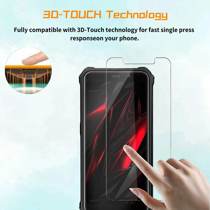 2PCS Tempered Glass For FOSSiBOT F101/F101P/F101 Pro Film Screen Protector For FOSSiBOT F101/F101P/F101 Pro Screen Protector