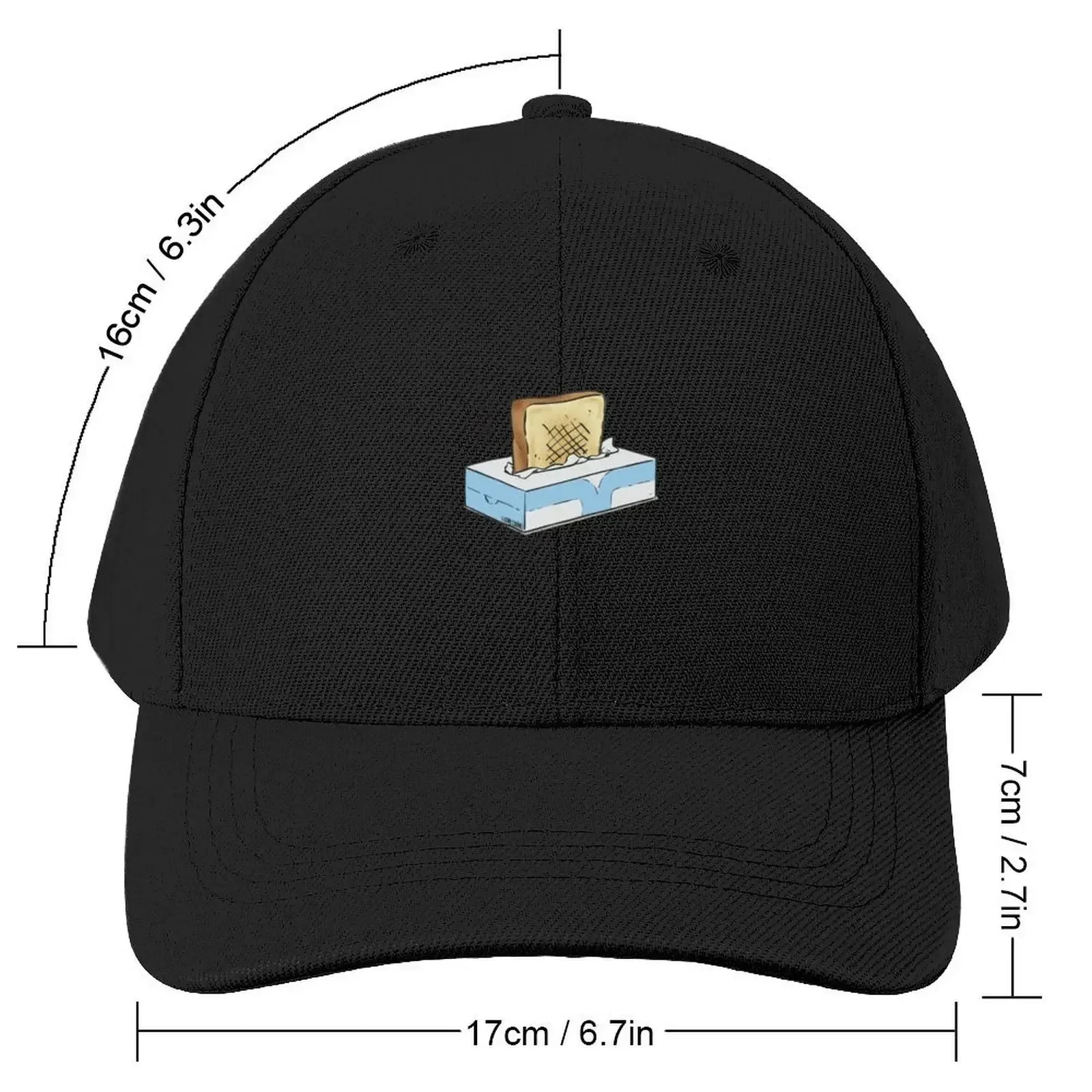 Nichijou - Tissue box Toaster Baseball Cap Wild Ball Hat beach hat Female Men's