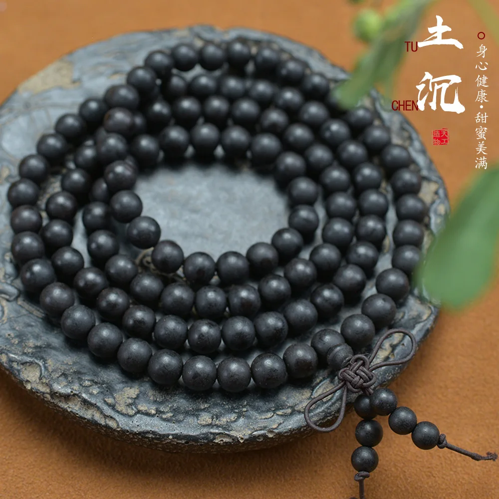 

Authentic Natural Earth Sinking Buddhist Hand Held Prayer Beads Men s And Women Bracelets Exquisite Accessories Pieces Wooden j