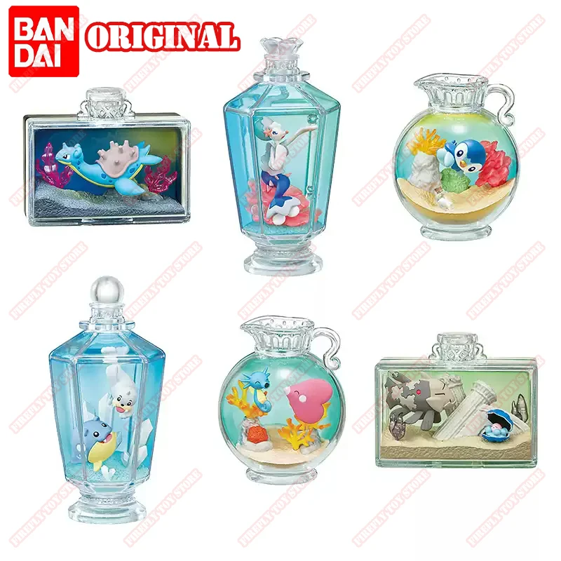 Originele Pokemon Animatie Spel Randapparatuur Speelgoed Drift Fles Gacha Lucky Draw Anime Action Model Figures Collection
