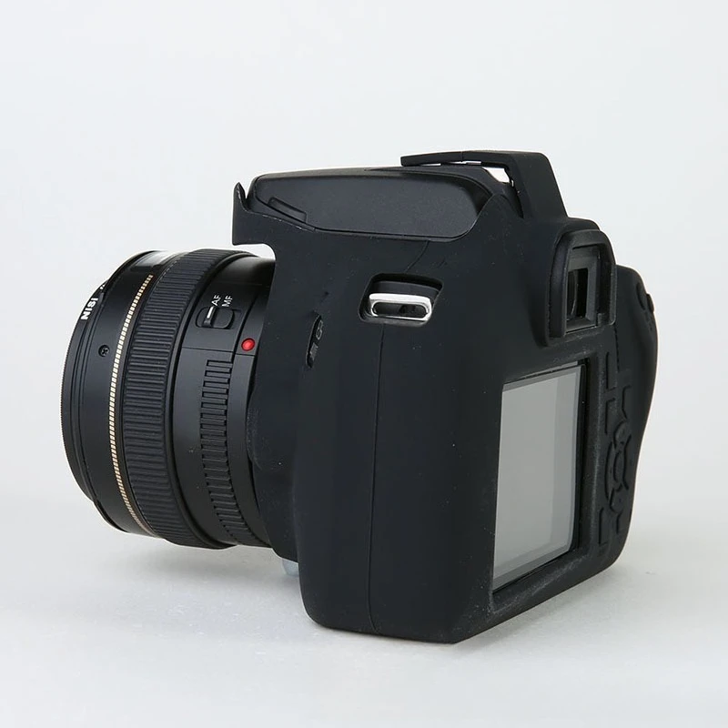 

Camera Soft Silicone Skin Cover,For Canon EOS 3000D 4000D SLR camera bag protective cover Waterproof + free tempered film