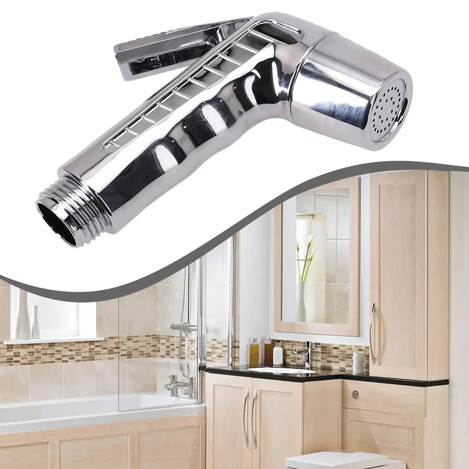 1 PC Bidet Spray Toilet Douche Bidet Head Handheld Spray For Muslim Sanitary Shattaf Shower Bathroom Cleaning Shower Head