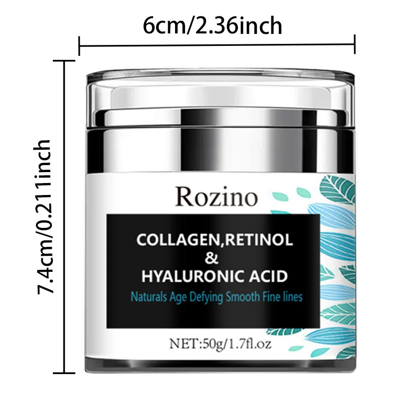 Hyaluronic Acid Collagen Retinol Face Cream Firming Nourishing Moisturizing Brightening Face Creams Facial Skin Care