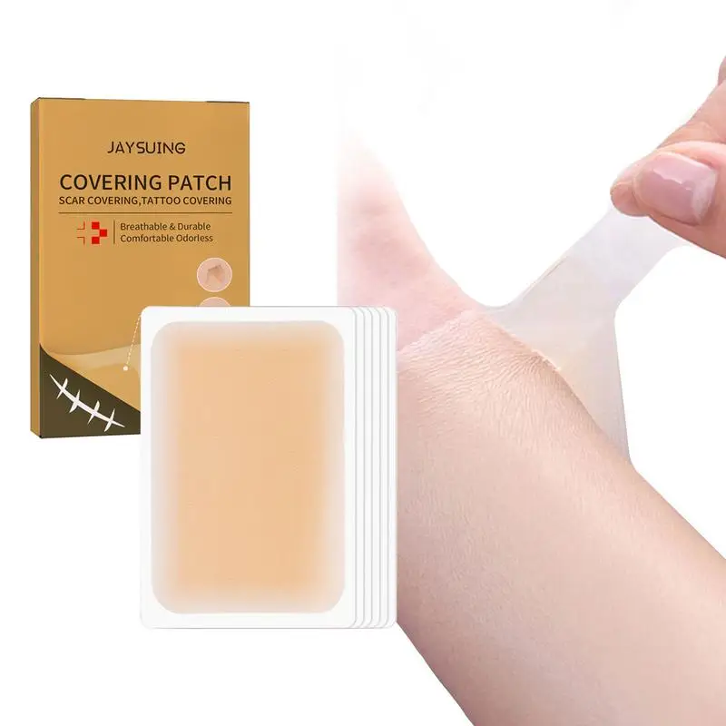 Skin Color Concealer Tattoo Stickers Flaw Conceal Sticker Hide Skin Spots Cover Up Tattoo Birthmark Burn Scar Waterproof Tape