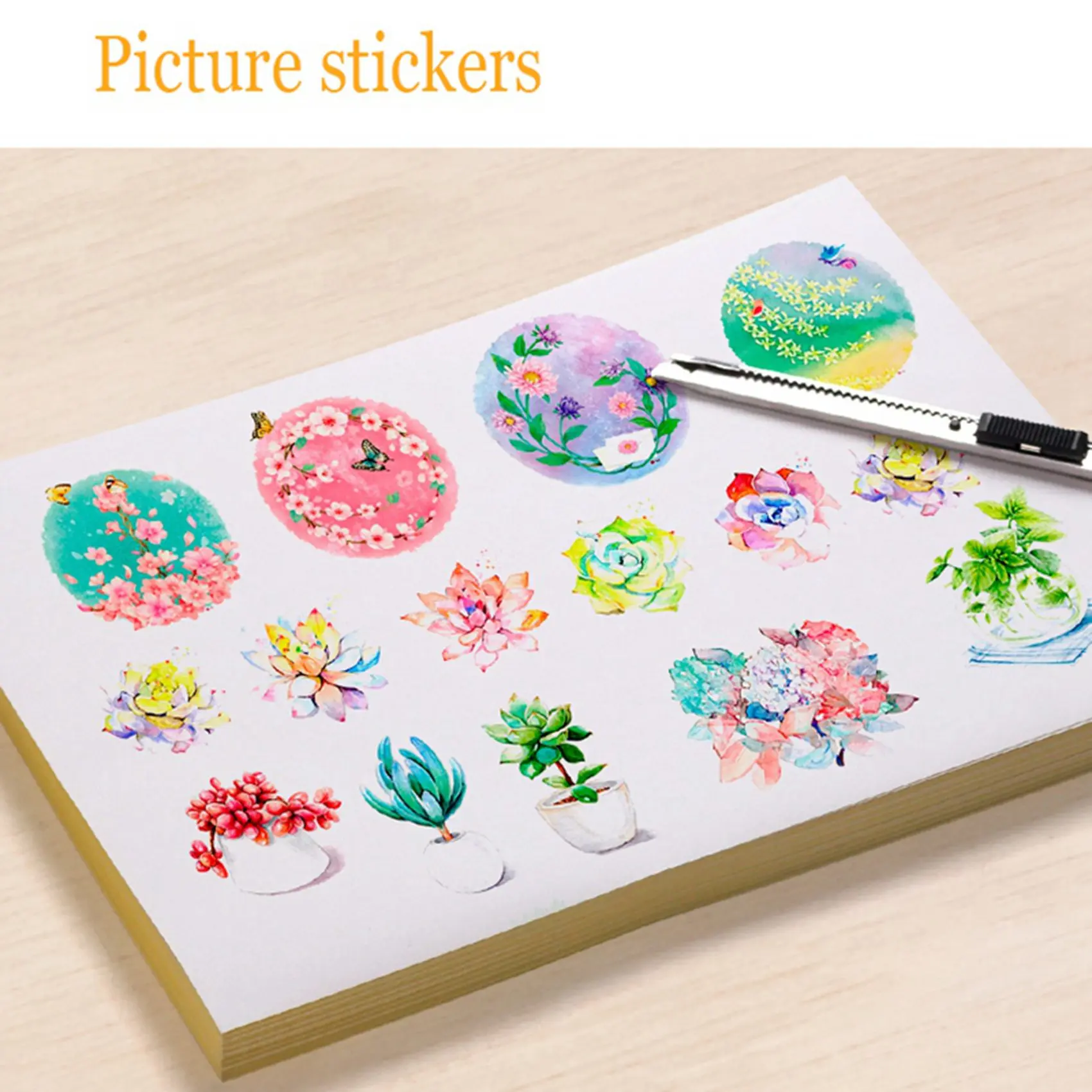 

L53A-100 Pcs A4 White Self Adhesive Waterproof Sticker For Lazer Inkjet Printer Copier, 50 Pcs Glossy & 50 Pcs Matte