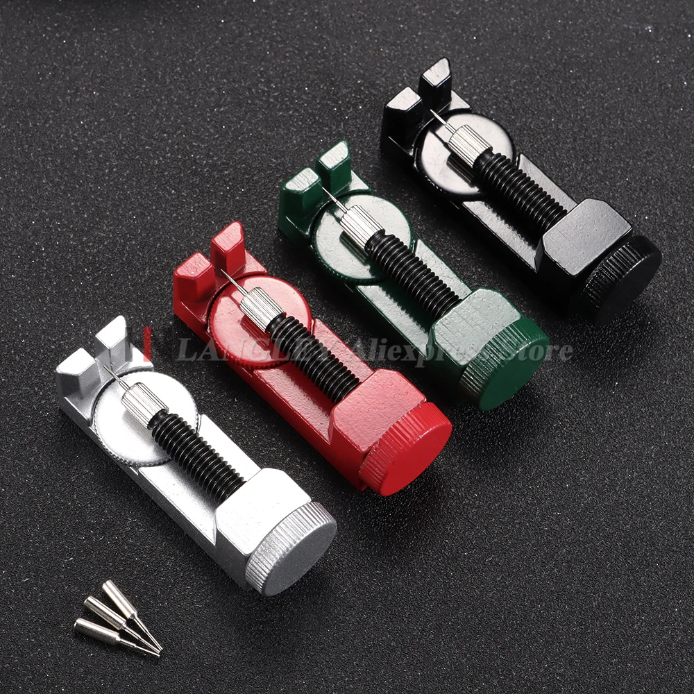 Инструменты для металлического ремешка для часов, наборы устройств для ремонта ремешка для часов с открывашкой для часов, инструмент для регулировки стального ремня, аксессуары для часов