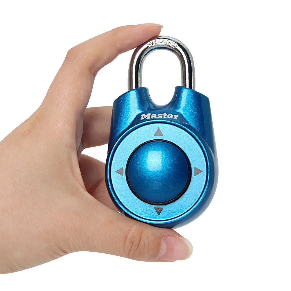 Master Lock 1500ID Directional Password Padlock Portable Keyless Lock Gym School Health Club Padlock Security Locker Door Lock