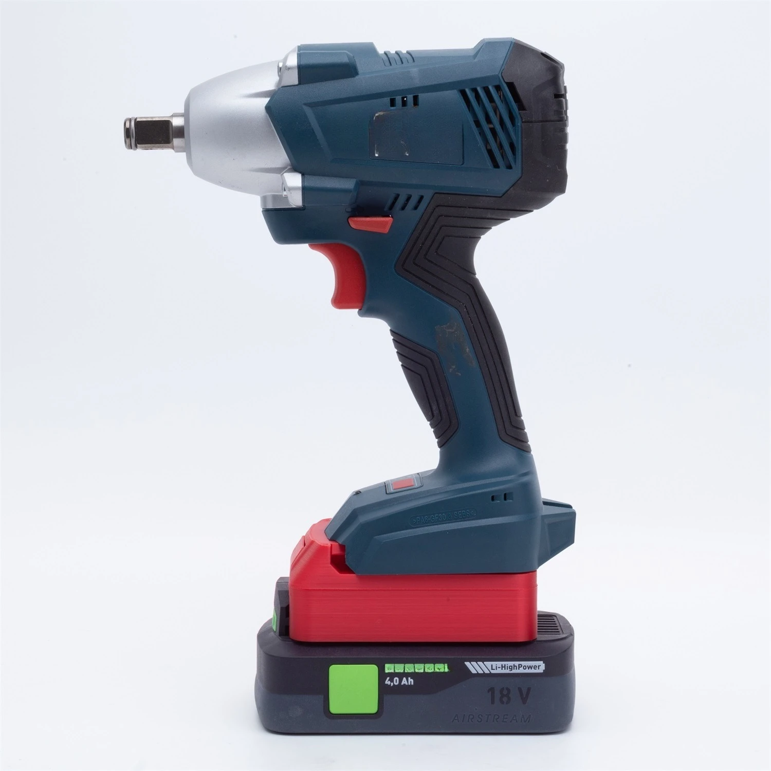Battery Adapter/Converter for Festool 18V Li-ion Battery TO Bosch 18V Cordless Drill Tools Accessory(Only Adapter)