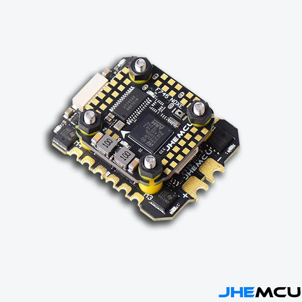 JHEMCU F745 Mini Flight Controller Stack  ICM42688P F745 NOXE Flight Controller BL32 45A 60A 4in1 ESC 3-6S for FPV Drones