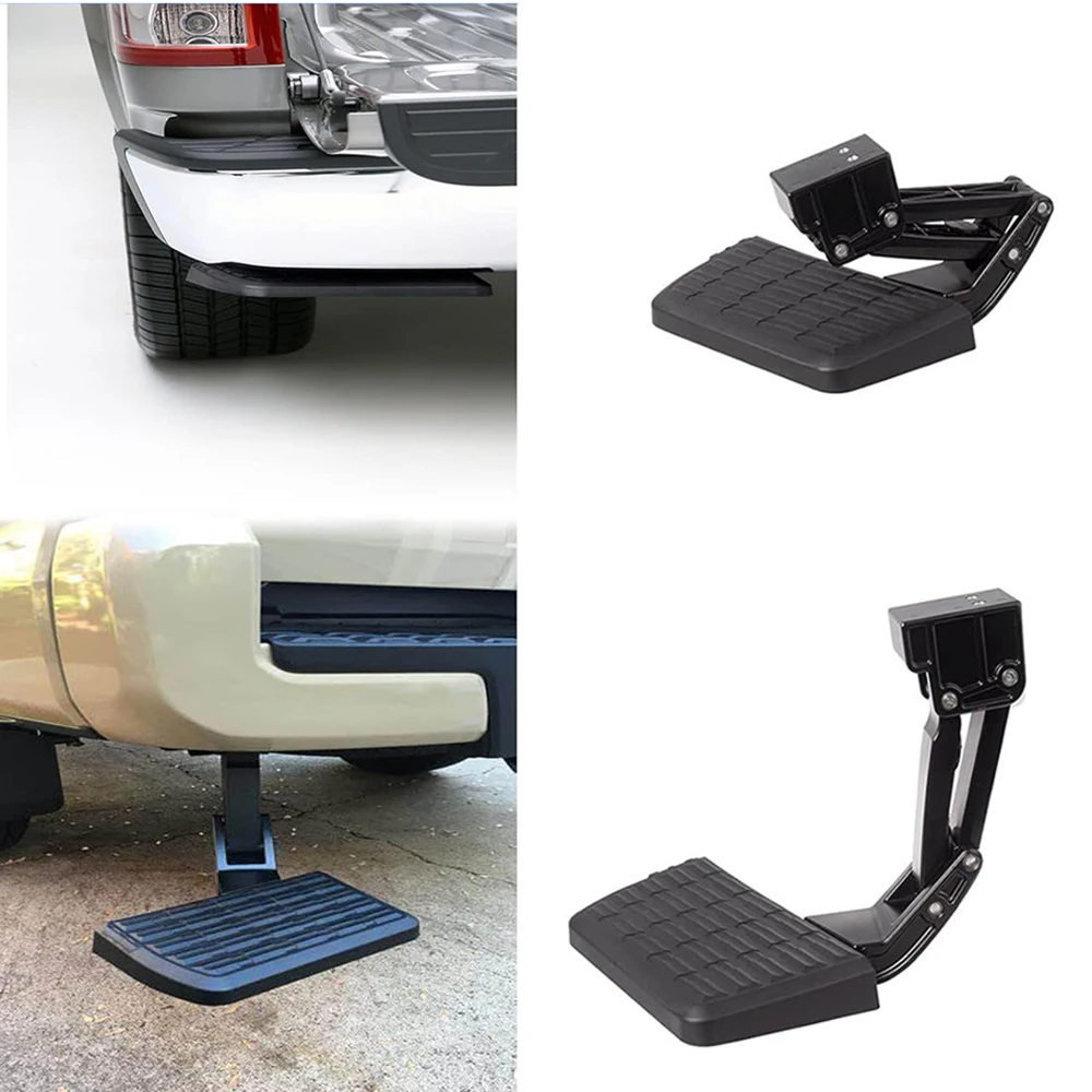 PT392-35100 Retractable Back Rear Bumper Foot Step T-Step BedStep Off Road Pedal Tailgate Ladder Pick-up Truck For Toyota Tacoma