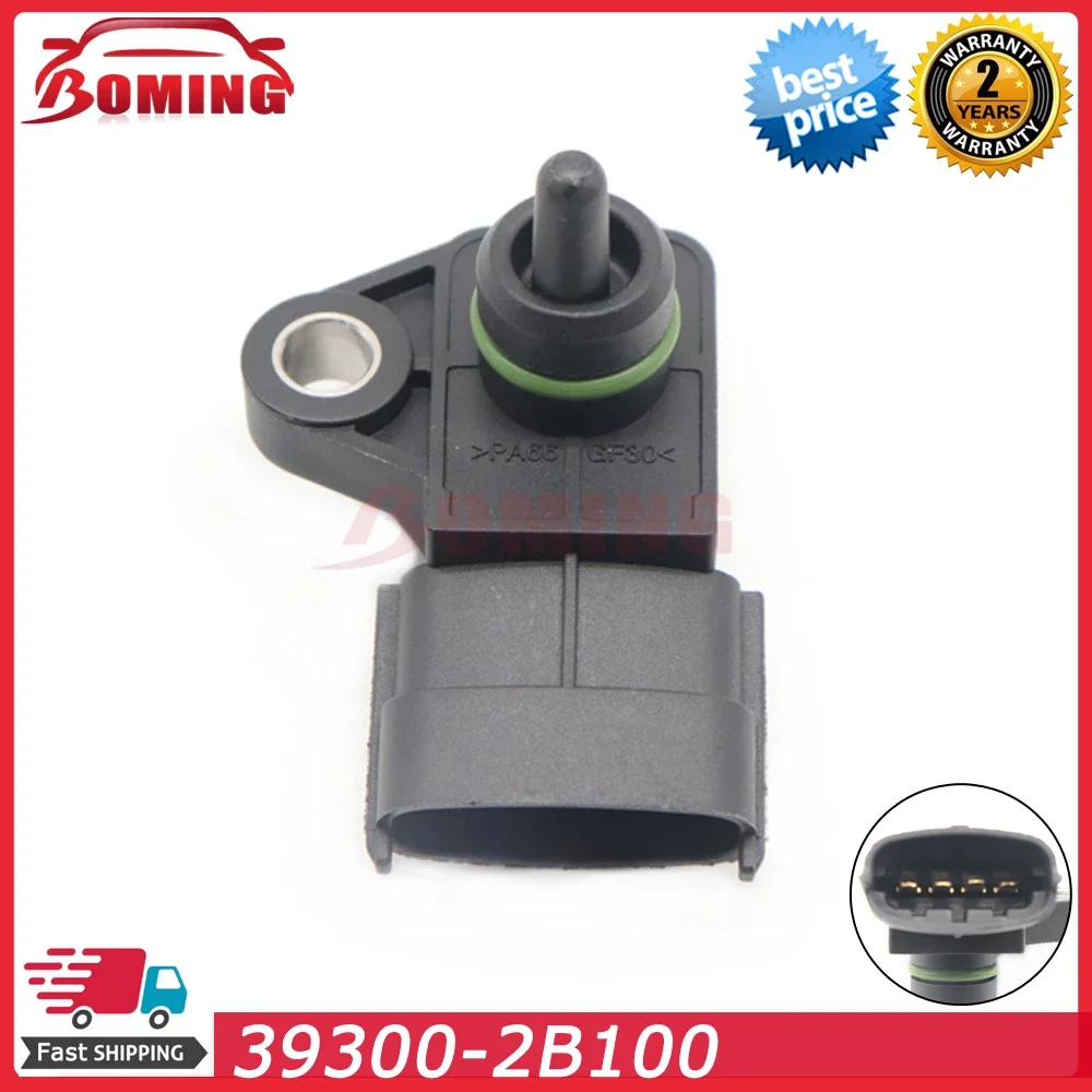 39300-2B100 Samochodowy czujnik ciśnienia bezwzględnego w kolektorze MAP do Hyundai Sonata Tucson Elantra Azera Kia Rio Soul Sorento 2008-2016