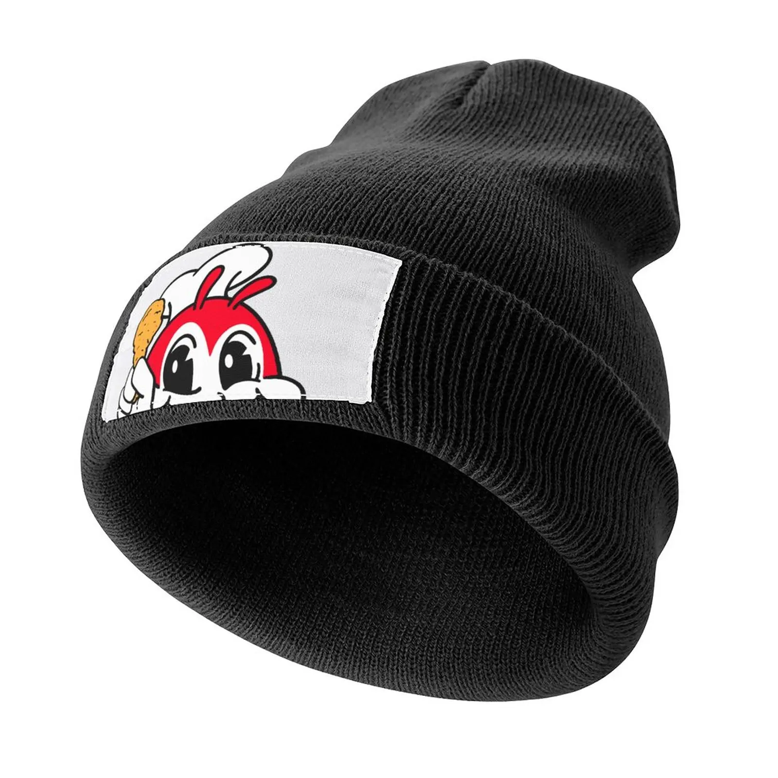 

JOLLIBEE PEEKING CUTE CHICKEN JOY FILIPINO STICKER Knitted Hat Fishing Caps funny hat Sunscreen Male Women's Hats 2023 Men's