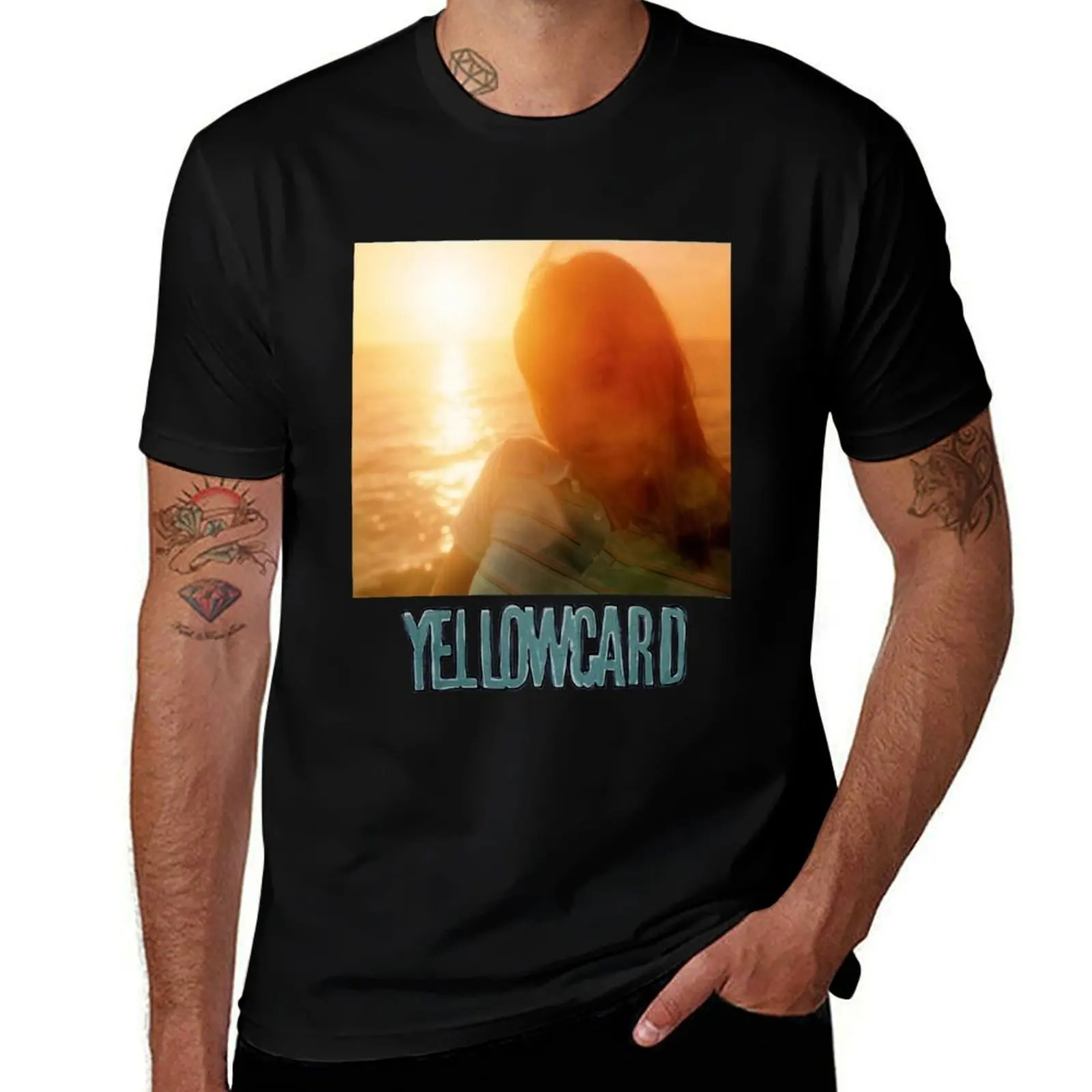 Men_s Yellowcard Ocean Avenue 34 Sleeve Raglan Baseball T-Shirt summer 2025 man clothes Aesthetic clothing vintage t shirt men