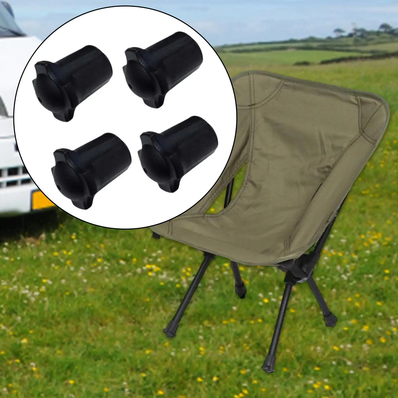 4Pcs Dining Table Leg Socks Chair Leg Protector for Fishing Outdoor Office