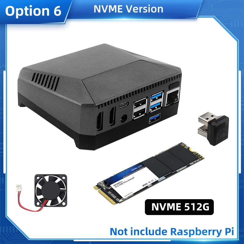 Raspberry Pi 4 Argon M.2 Case SATA SSD to USB 3.0 Adapter Boot by