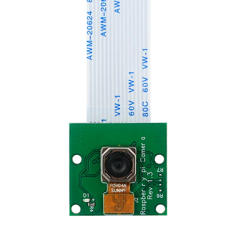 Caméra Raspberry Pi 5MP, webcam OV5647, mise au point automatique des partenaires, technologie avec 15cm FDavid, 65 °, 120 °, 4B, 3B +, 3B