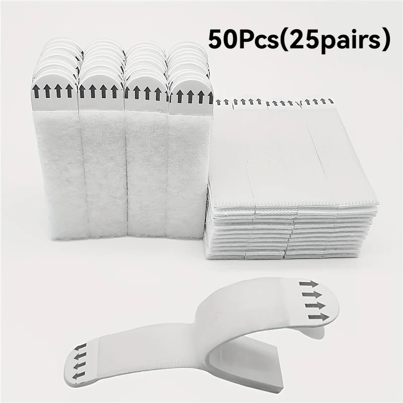 Removable No Residue Hook Loop Tape Self Adhesive Easy Peel Strip Picture Hanging Reusable Adhesive Sticky for Home Office Decor