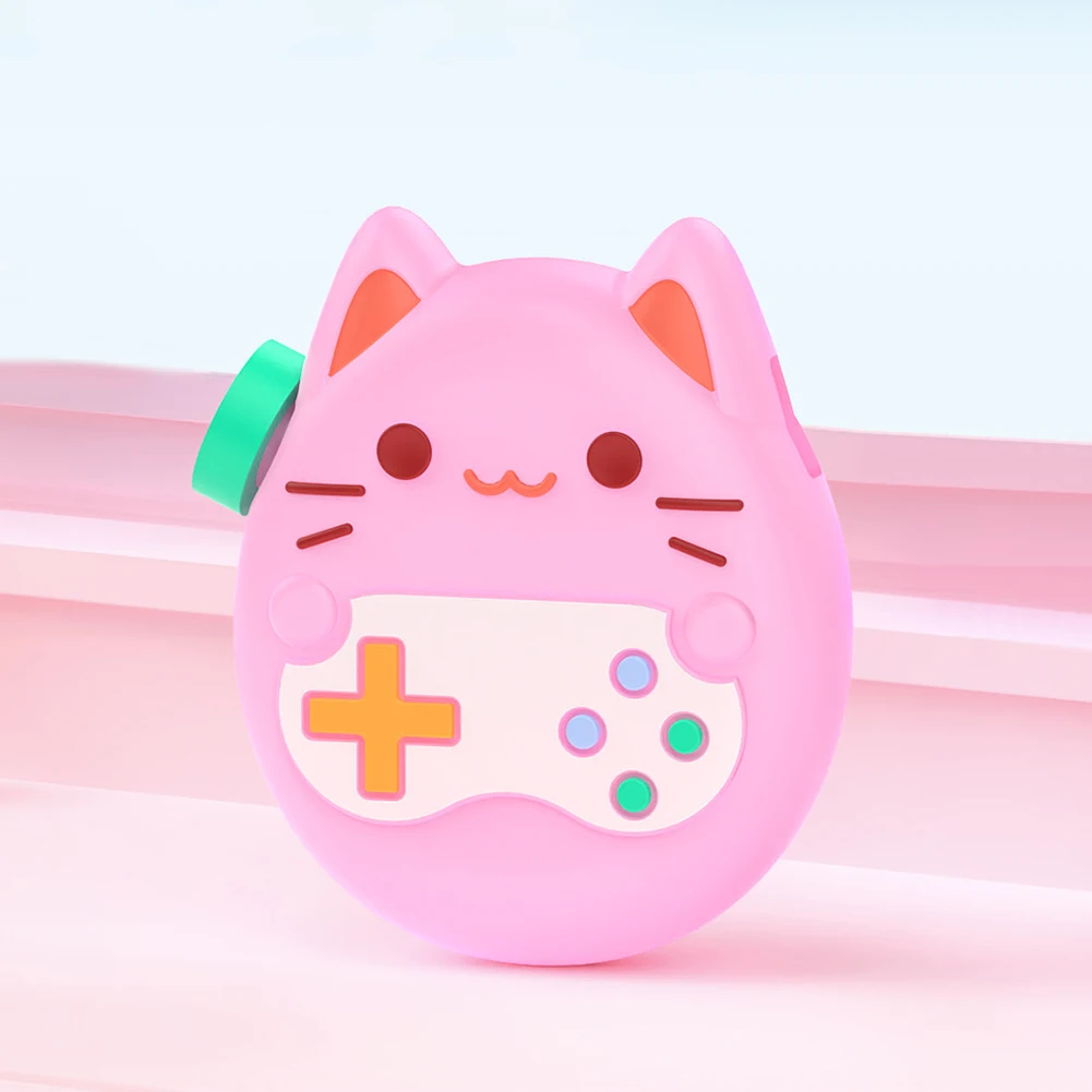 غطاء حماية من السيليكون السائل الناعم لعبة Tamagotchi Paradise الإلكترونية للحيوانات الأليفة لكامل الجسم مع حبل قصير