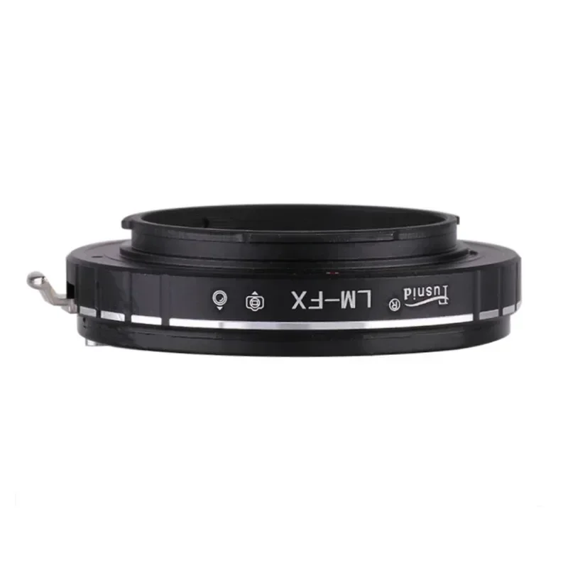 Hochwertiger Objektivadapter LM-FX Kameraobjektivhalter Adapterring für Leica M Objektiv passend für Fujifilm X-Pro1 spiegellose Kamera