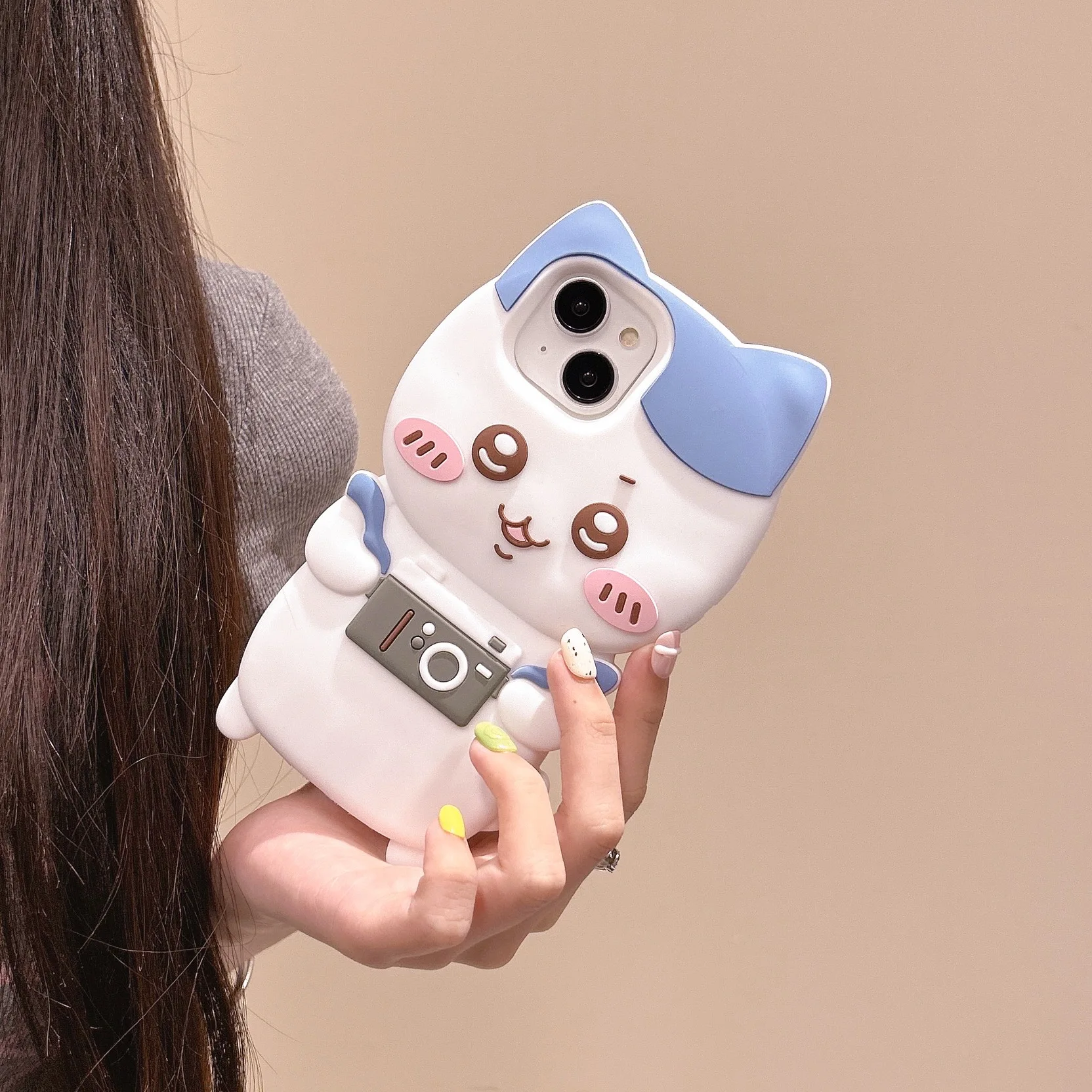 الإبداعية ليتل النحل الكرتون لطيف قضية الهاتف آيفون 16 15 14 13 12 11 برو ماكس سيليكون لينة غطاء