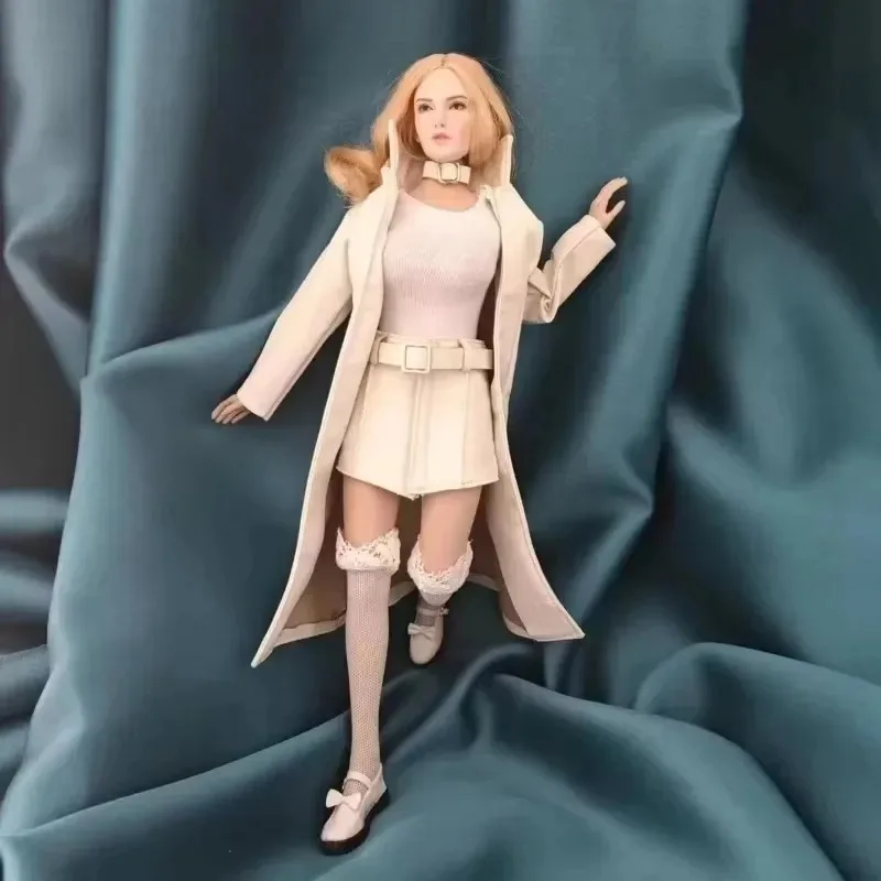 1/6 مقياس أنثى الجندي الأبيض سترة واقية غير رسمية تنورة جوارب مجموعة الملابس نموذج ل 12 ''عمل أرقام PH TBL الجسم