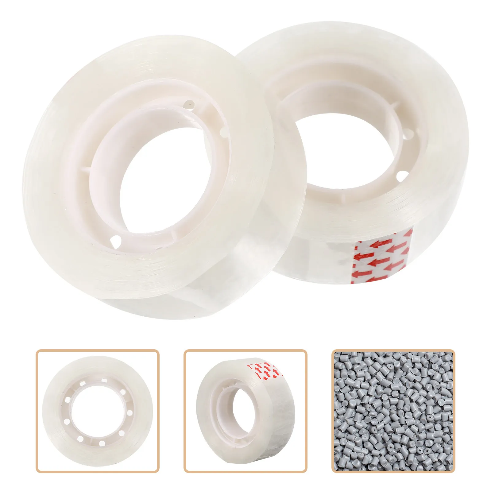 

Набор из 16 прозрачных клейких лент для упаковки и запечатывания, с сильной адгезией, из БОПП-материала, для офиса, школы и дома