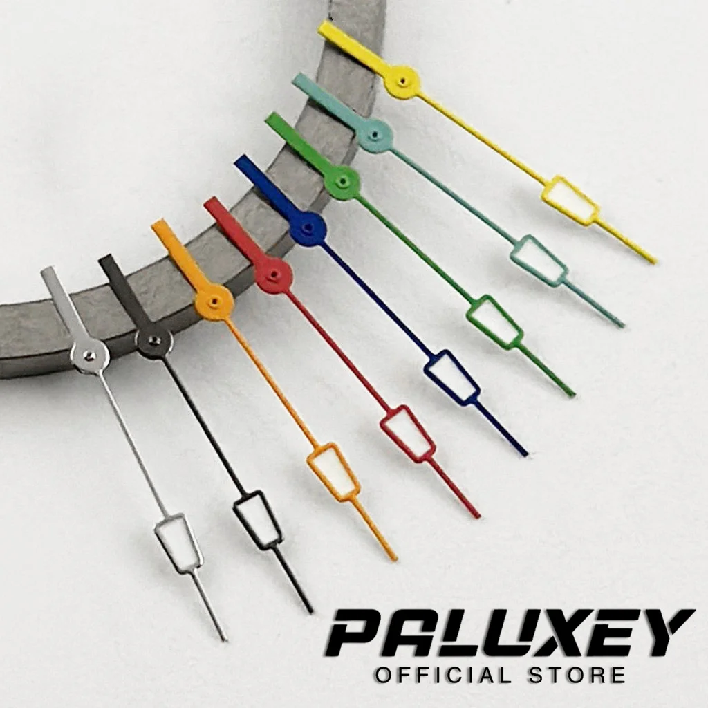 ルミナスガンハンド交換部品、ムーブメント、シルバー、レッド、ブルー、グリーン、オレンジ、12.5mmフィット、nh34、nh35、nh36、nh38、nh39、nh70、nh72