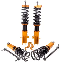 Adjustable Coilovers Shocks Struts Lowering Kit for Chevrolet Camaro SS 2010-15 Coilover Suspension Shocks Absorber