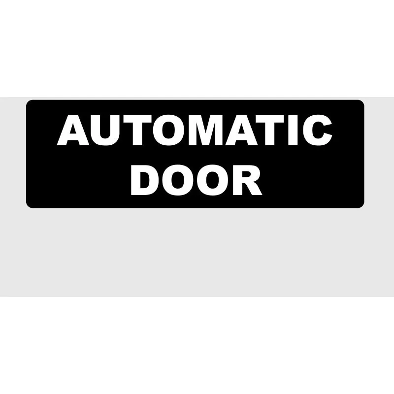 Autocollant de voiture ne tirez pas la poignée, panneau d'avertissement, porte automatique, Bus, entraîneur, magasin de Taxi, bureau, 15cm, PVC KK