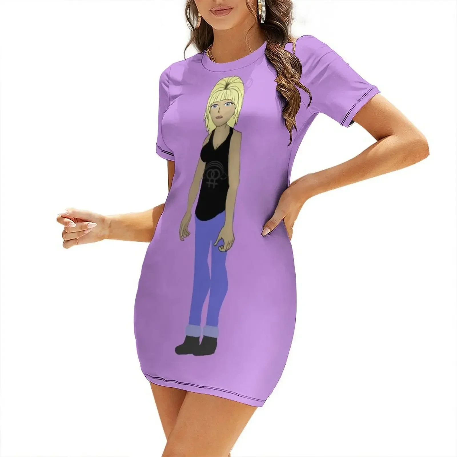 

Andi Short-Sleeved Dress women's fashion dresses birthday dress for women luxury 2026 cocktail dresses