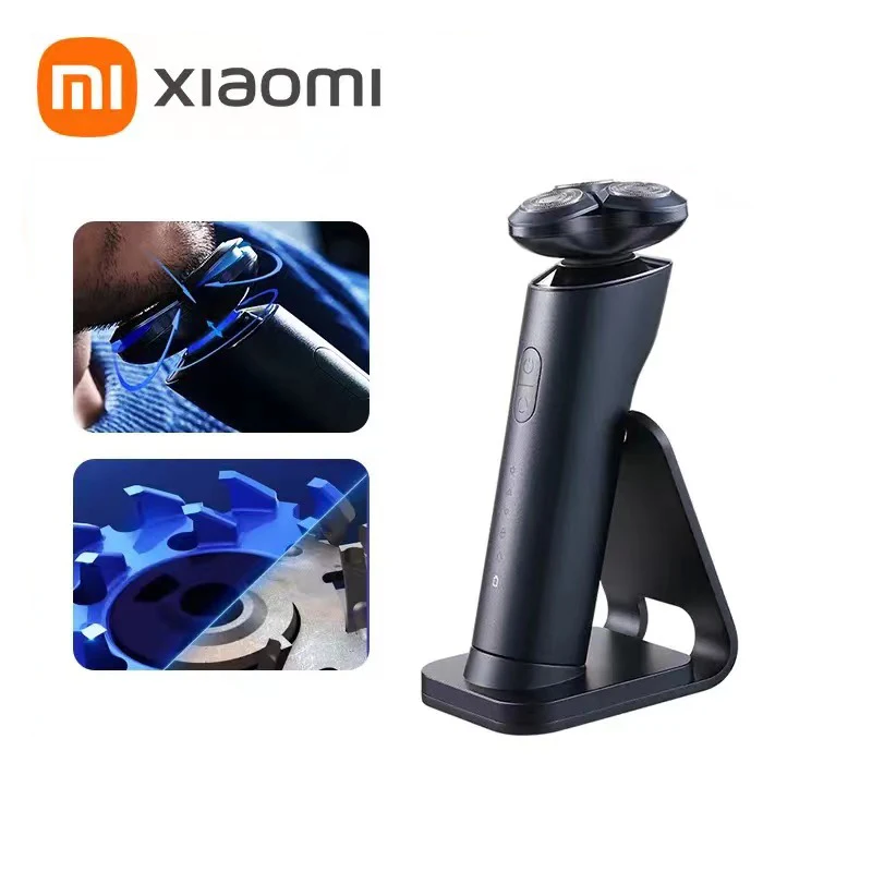 XIAOMI MIJIA Electric Shaver S700 Portable Flex Razor 3 Head Shaving IPX7 Waterproof Washable Beard Trimmer Trimer Cutter 30 day