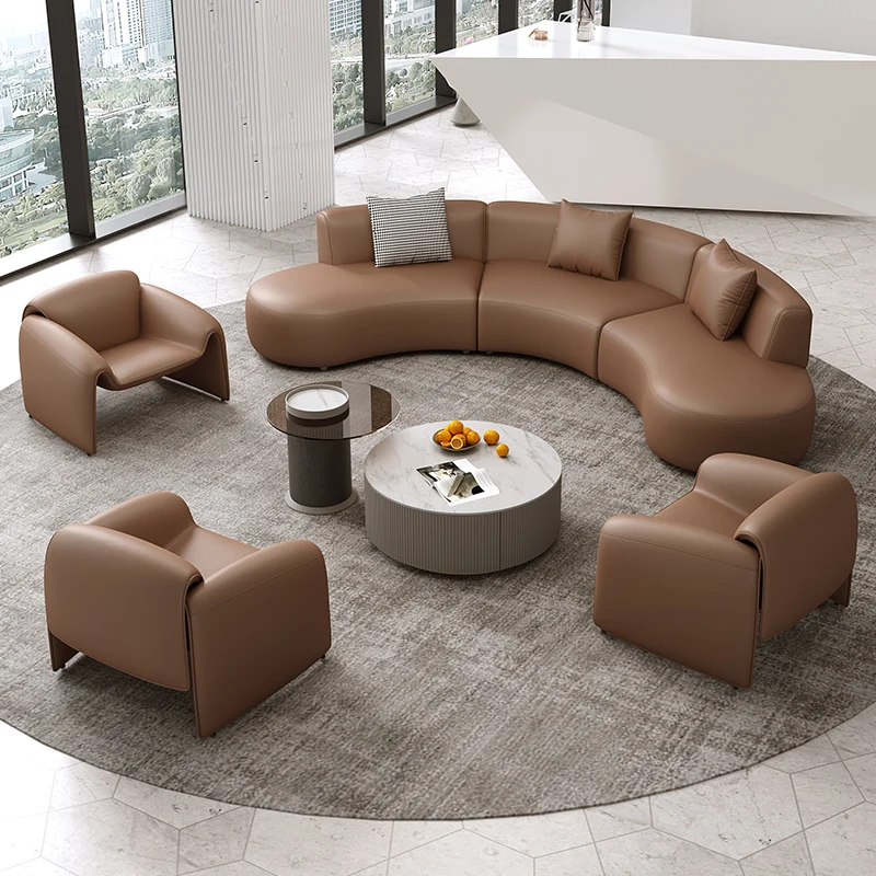 

Adults Leather Sofa Back Cushion Vintage Grande Office Sectional Support Style Room Simple Sofa Design Fauteuil Round Furniture