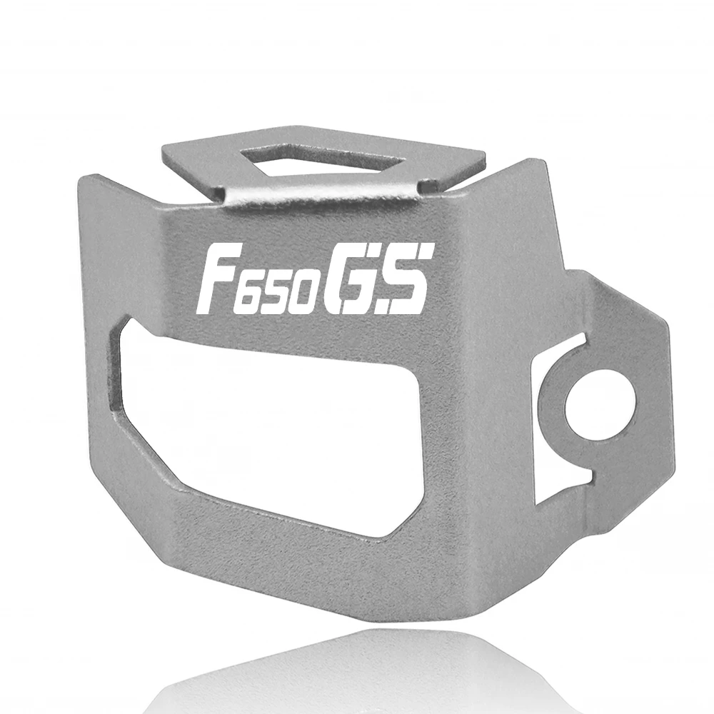 Para BMW F650GS F 650 GS 2008-2012 2011 2009 2010 F650 GS F 650GS motocicleta CNC Protector de cubierta de depósito de líquido de frenos trasero