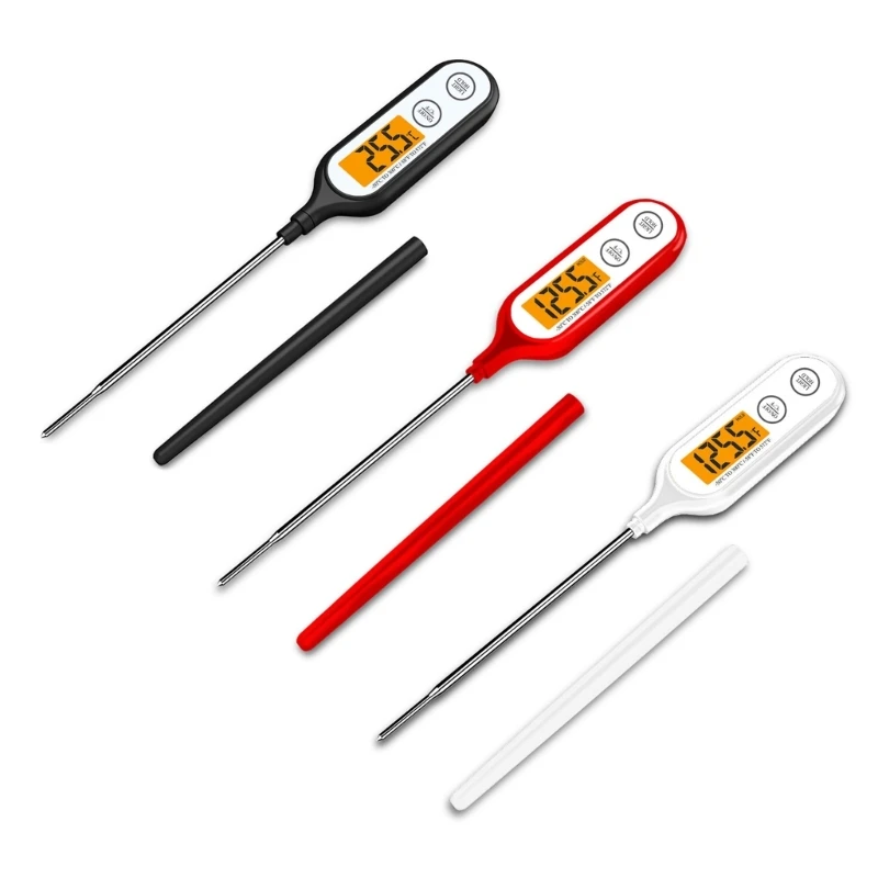 Instants Read Thermometers Ensures Safe Cooking Temperatures Suitable For Baking Roasting And BBQ Outdoor Culinary