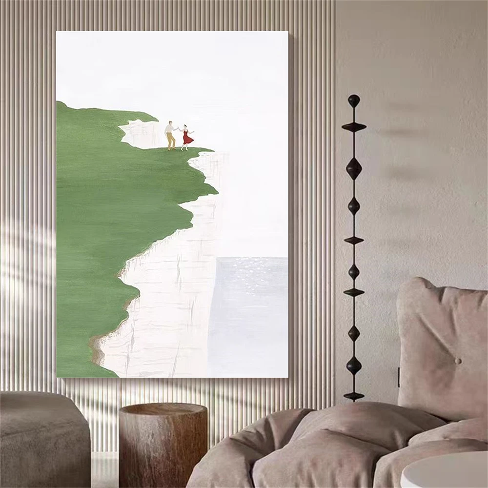 Selling Art Wall Image For Home Decor Hand Drawn Canvas Oil Painting Custom Abstract Gold Foil Poster For Living Room Picture