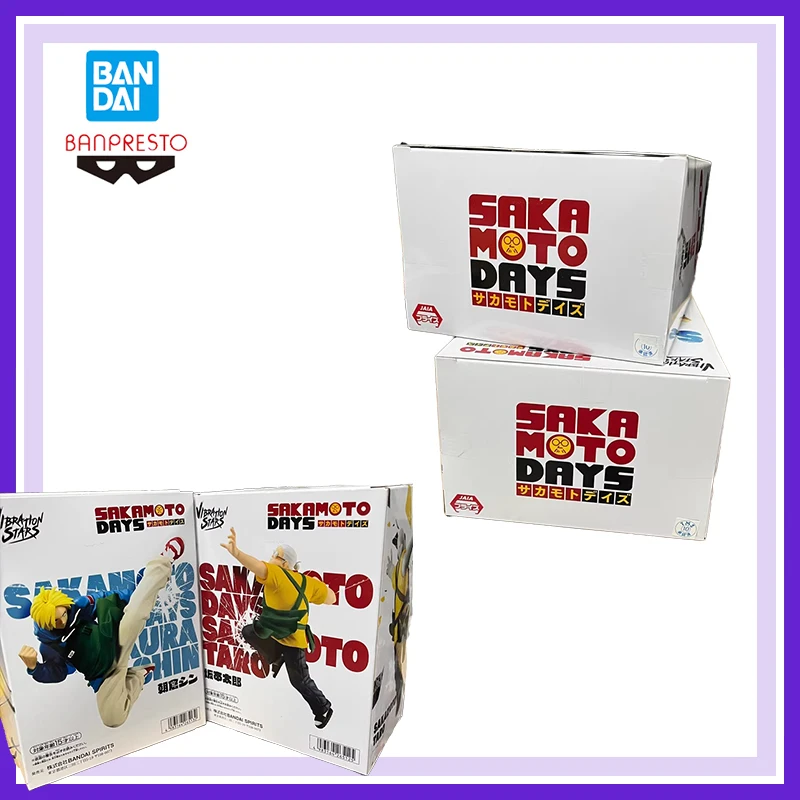 

Оригинальный новый Bandai Banpresto Sakamotodays вибрационные звезды Sakamoto Taro Shin Asakura Lu Shaotang украшение коллекционная игрушка