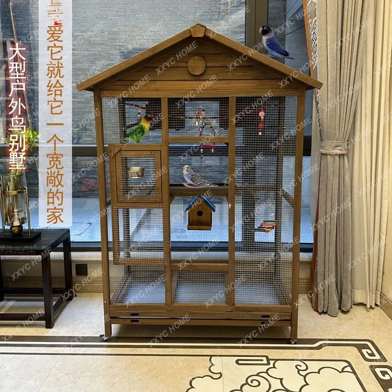 

Новая большая клетка для птиц: для разведения попугаев, павлинов, тигровых попугаев, синих попугаев, для улицы и дома