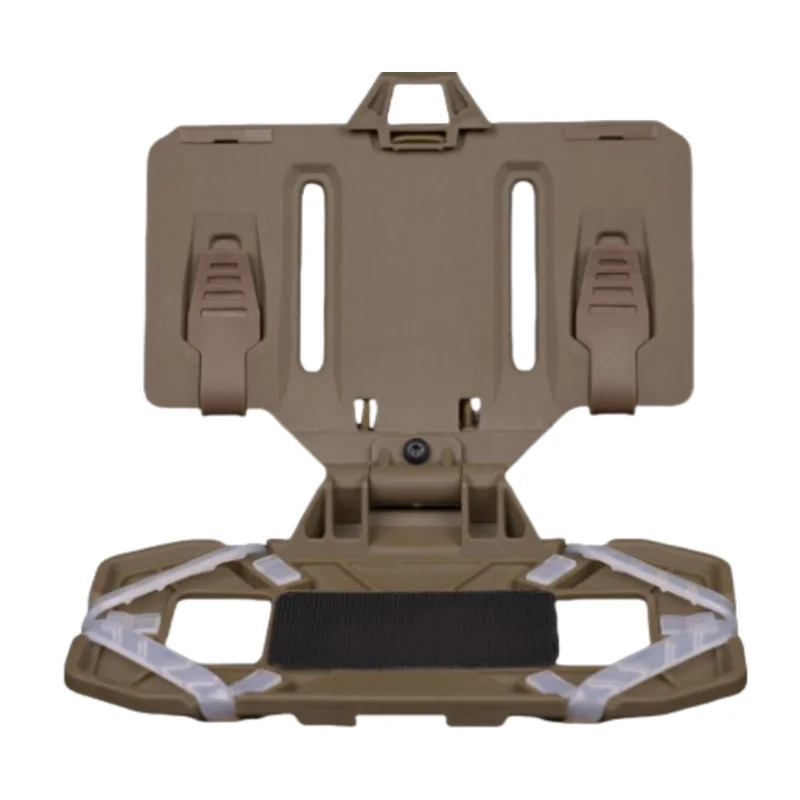 MOLLE-Mounted Foldable Navigation Panel - Quick-Deploy Chest Rig Organizer for Outdoor & Sports