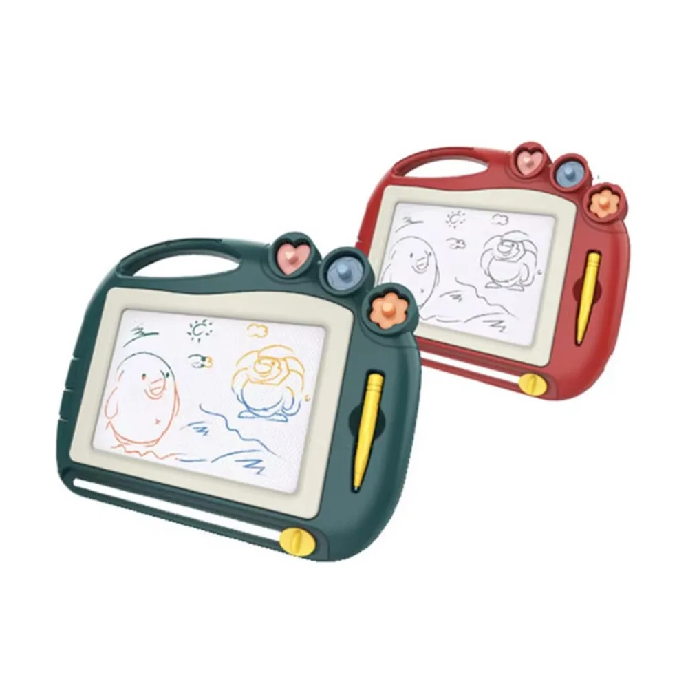 Portable magnetic drawing board for children Wordpad magnetic graffiti Painted enlightenment color hand-painted baby picture toy