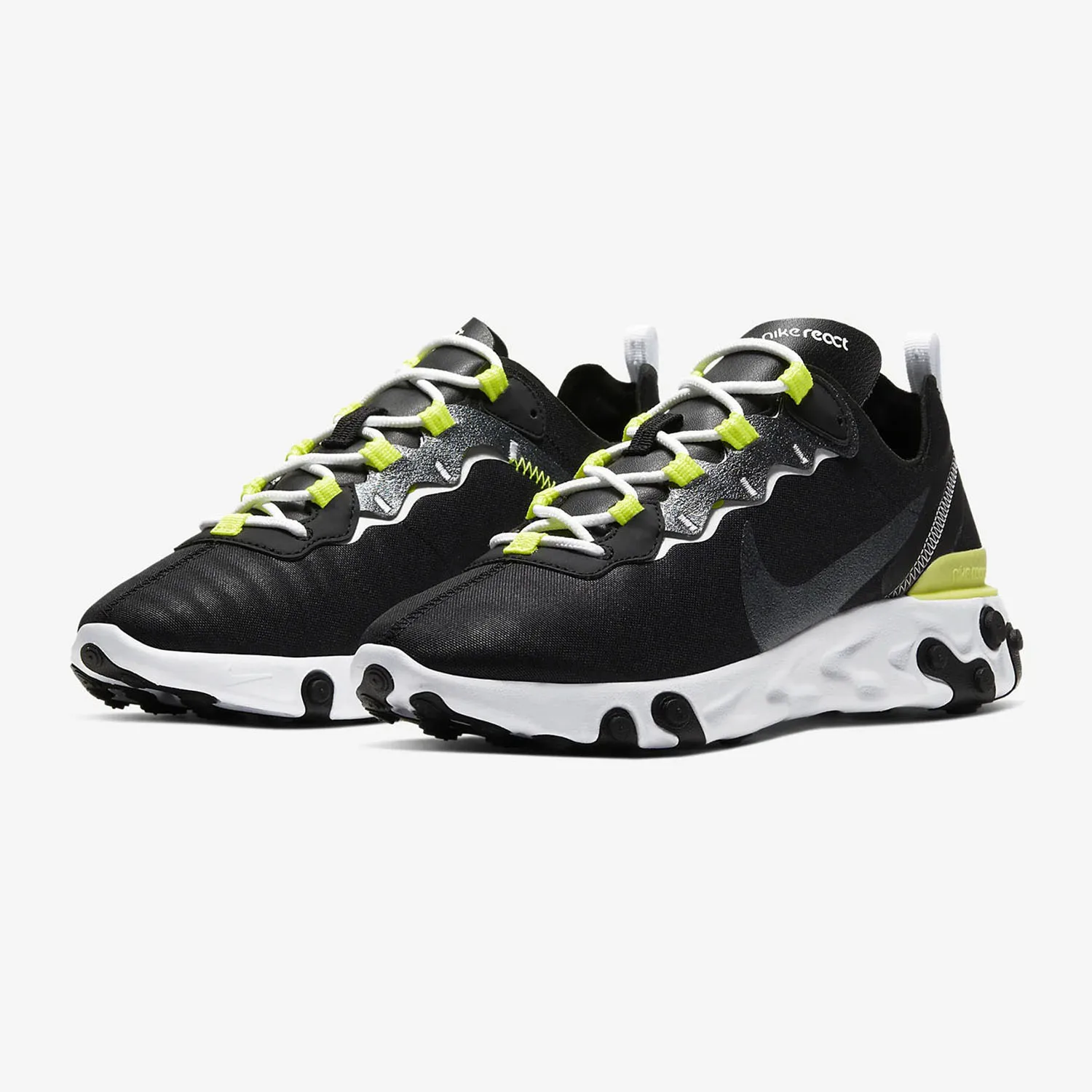 حذاء Nike الأصلي React للرجال والنساء مريح ومقاوم للاهتراء، حذاء رياضي وترفيهي منخفض القطع CN3591-001 #1