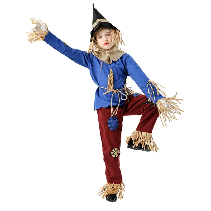 

Halloween play costumes Scarecrow clothes for kids