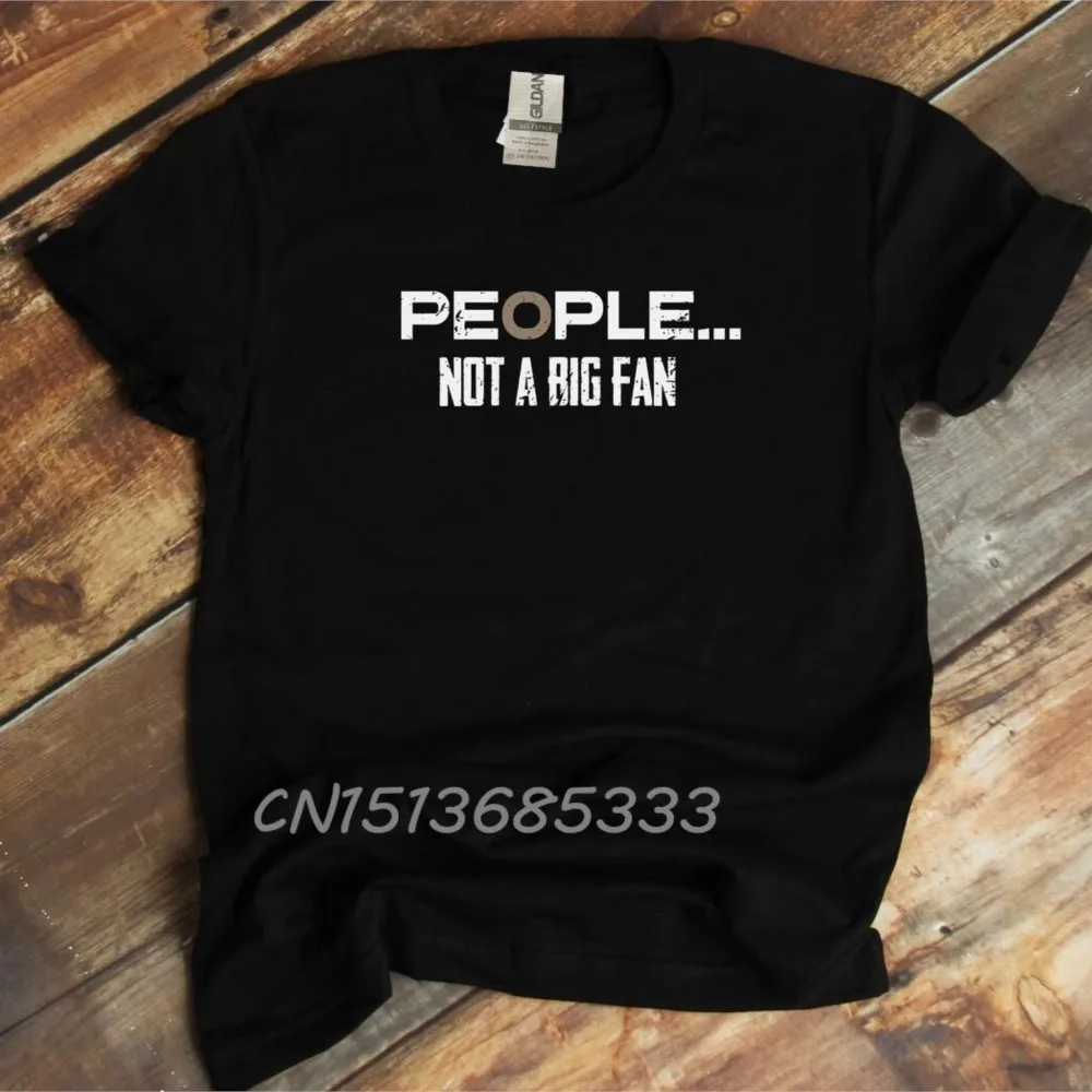 People Not A Big Fan Women Letter T Shirts Got Awesome Moves Unisex Fashion Retro T-shirt Shih Tzu Not Printed Casual Tee Tops