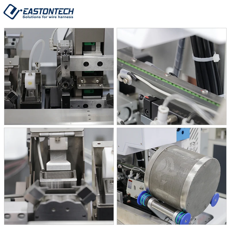 EW-8815 Factory Supply Semi-automation Wire Pin Seal Insertion And Crimping Machine For Waterproof Plug Crimping