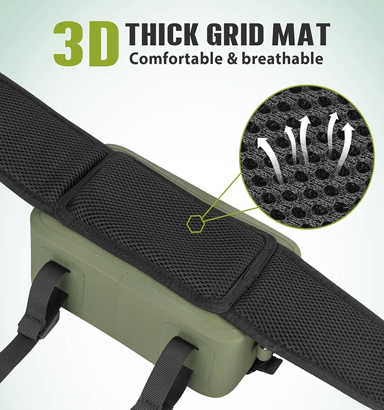 

Водонепроницаемая поясная сумка для рыбалки, поясная сумка для рыболовных снастей, поясная сумка с регулируемым ремнем, держатель для удочки