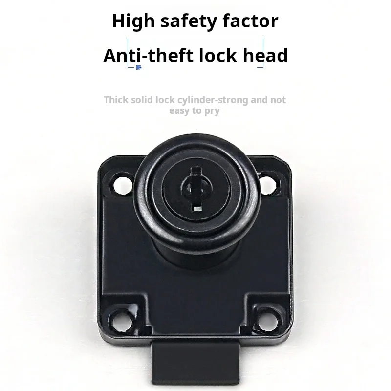 1PCS Drawer Lock 138-22 Office Desk Cabinet Lock Furniture Wardrobe Door File Cabinet Automatic Lock