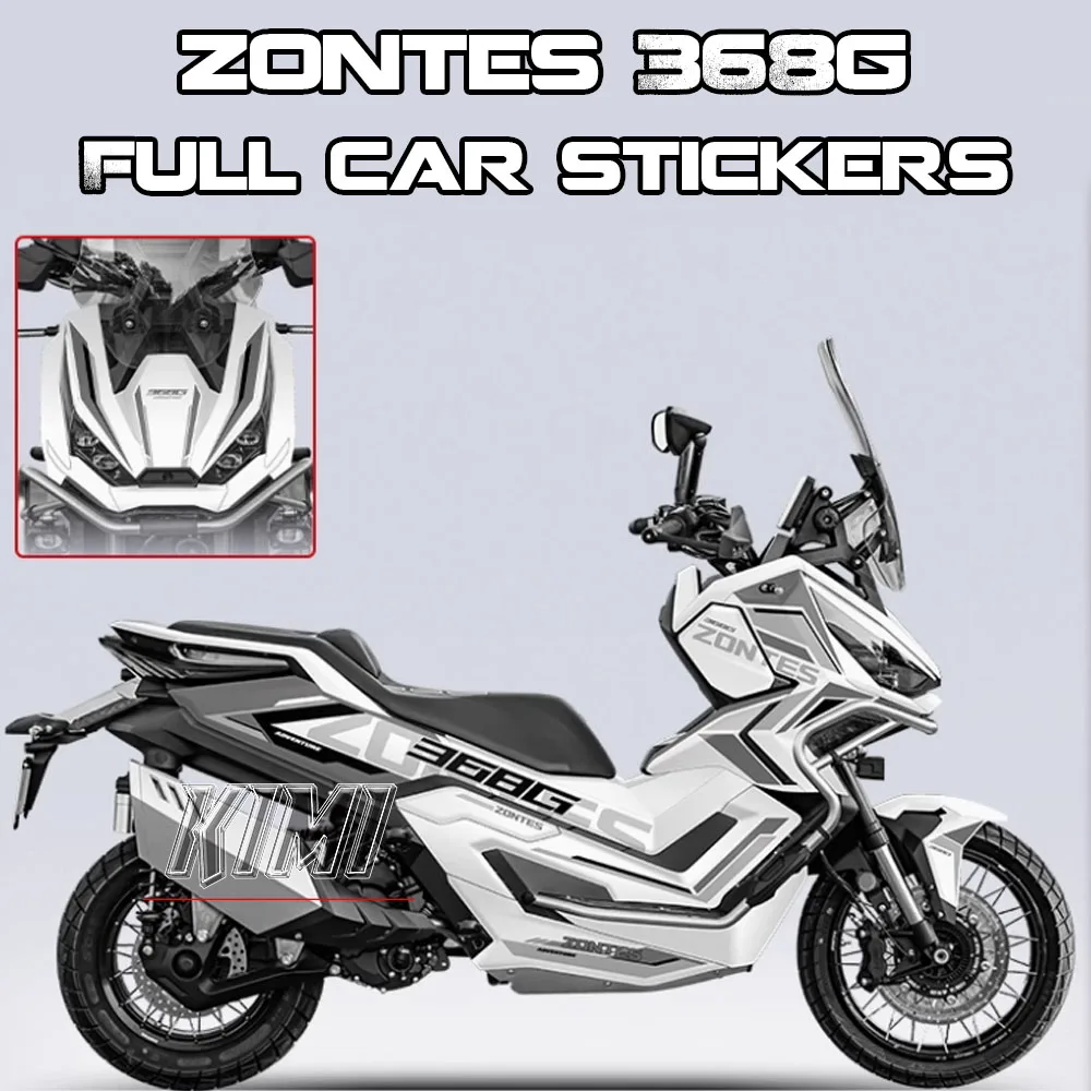 FOR ZONTES 368G Motorcycle Full Car Sticker Decoration Protective Sticker Personality Creative Sticker Modified Accessories